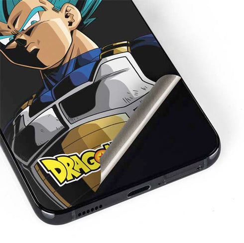 Dragon Ball Super Vegeta Galaxy S22 Plus Skin